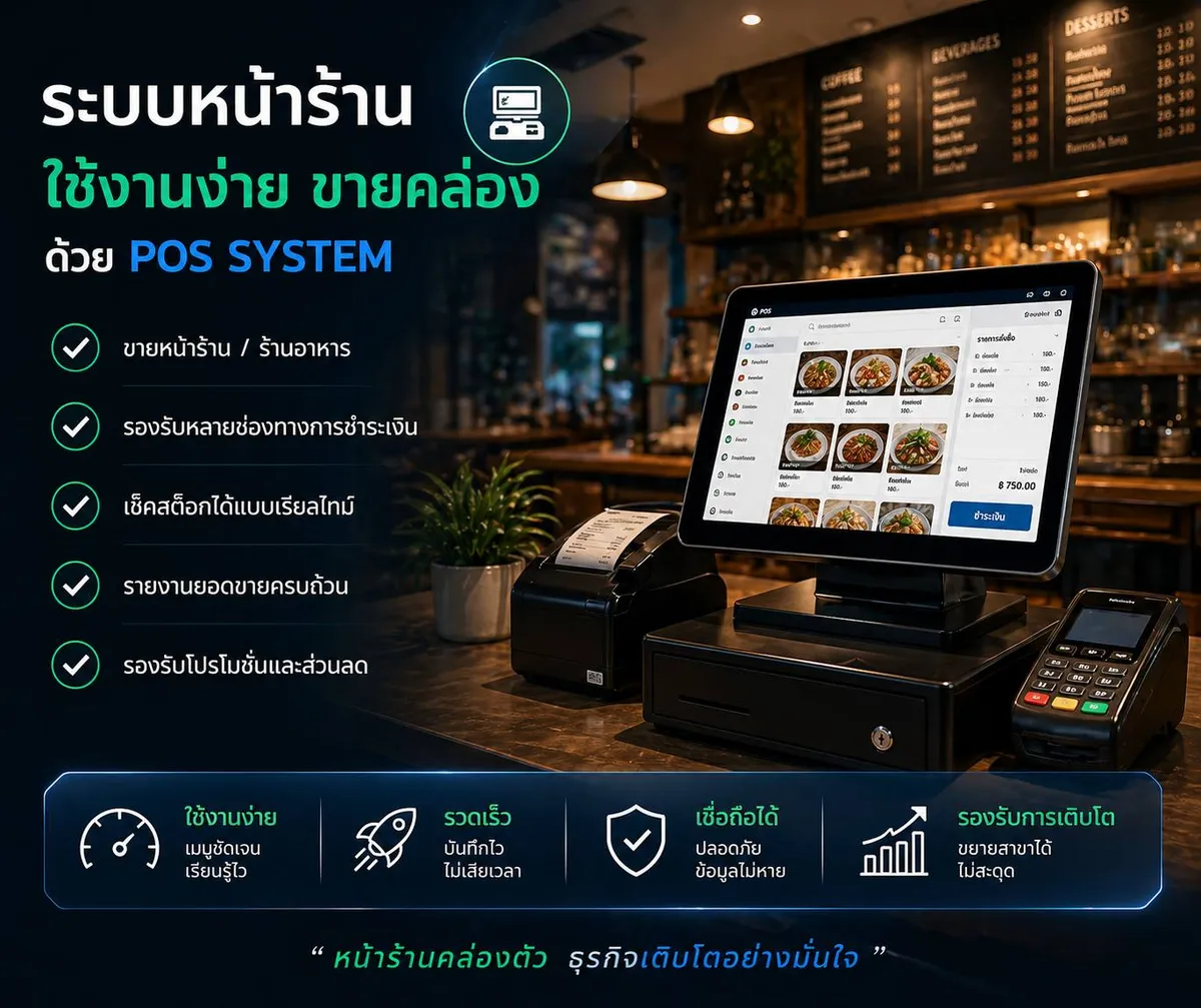 ระบบหน้าร้าน POS